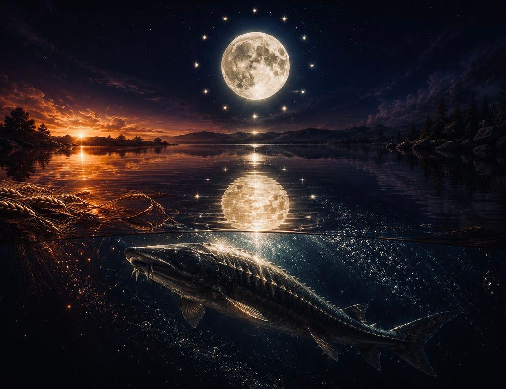 Illustration for AUGUST FULL MOON