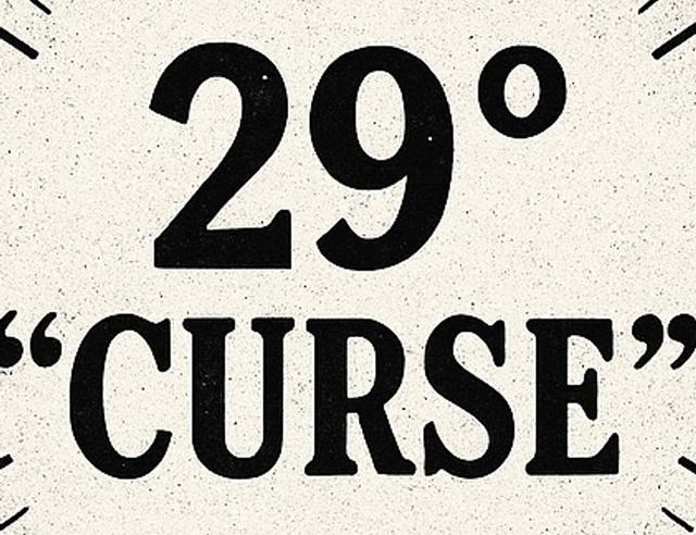 The curse of 29 degrees