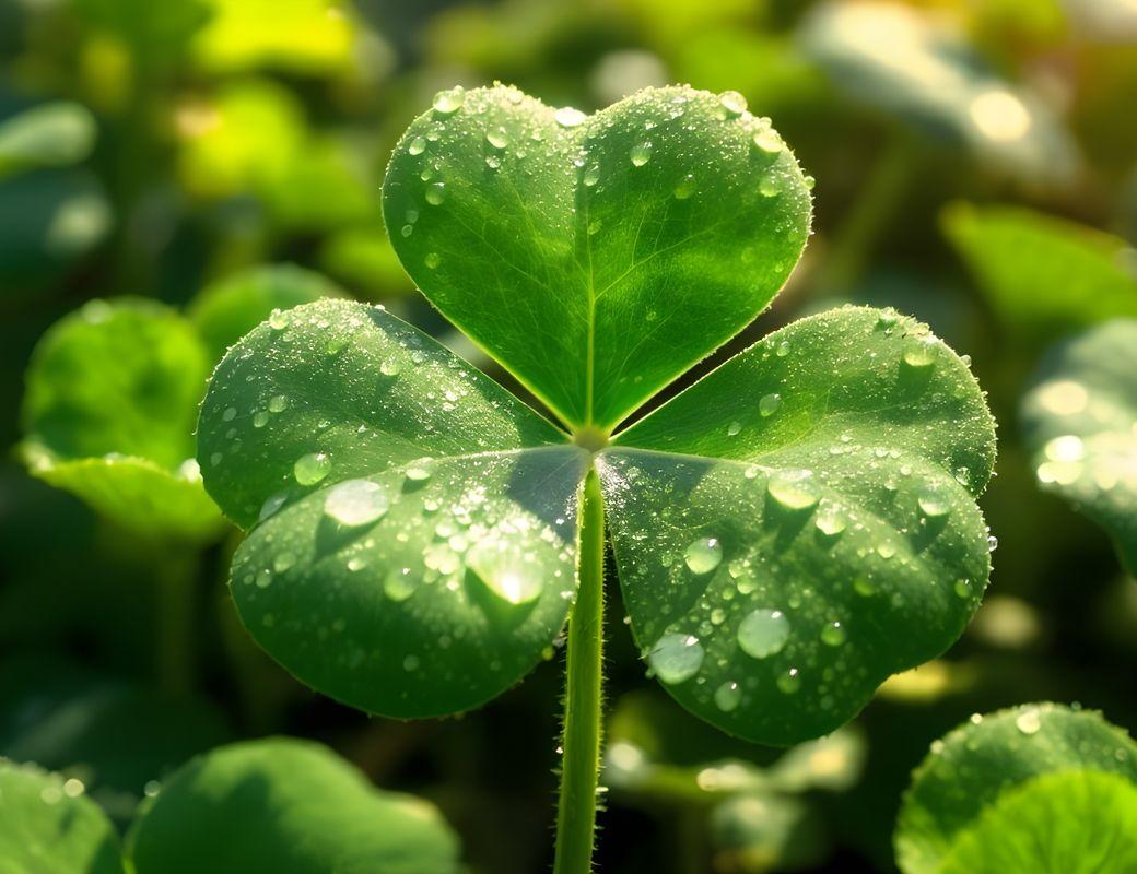 Illustration for The Shamrock in Celtic Magical Tradition
