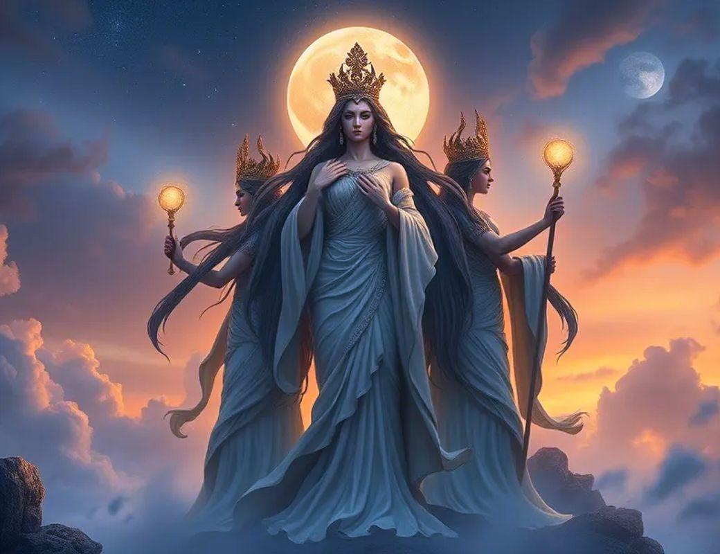 The Triple Goddess: Maiden, Mother, Crone