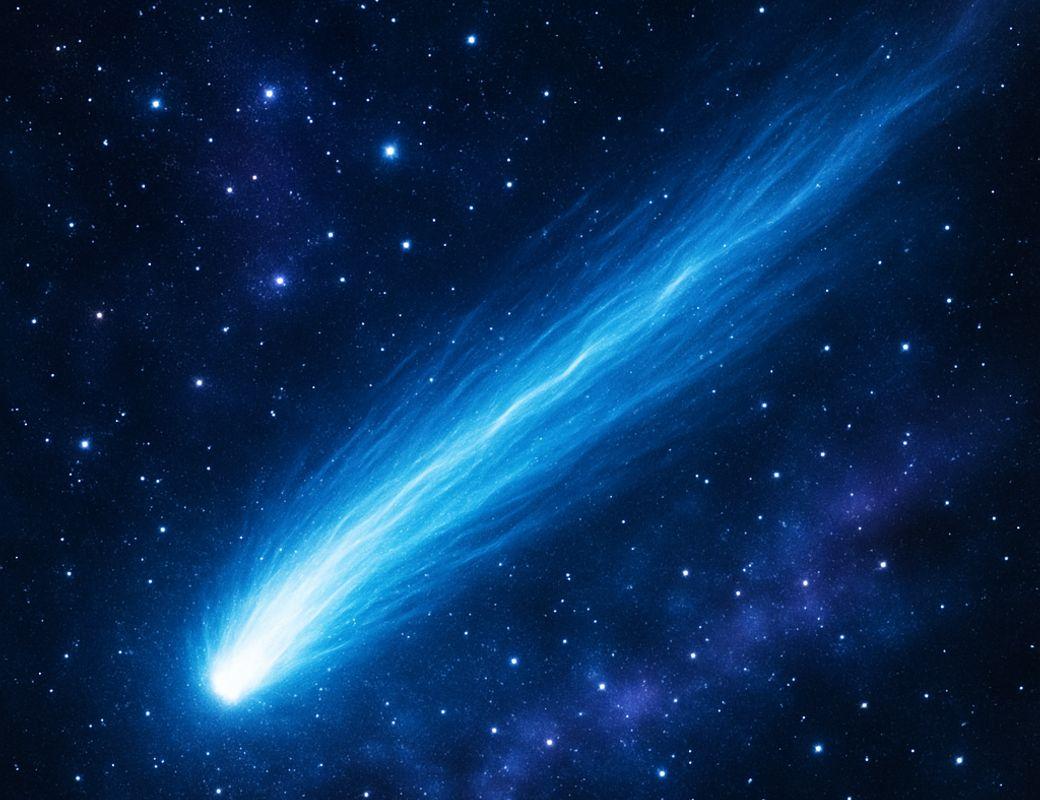 Illustration for ☄️ Comets: cosmic messengers and signs of transformation