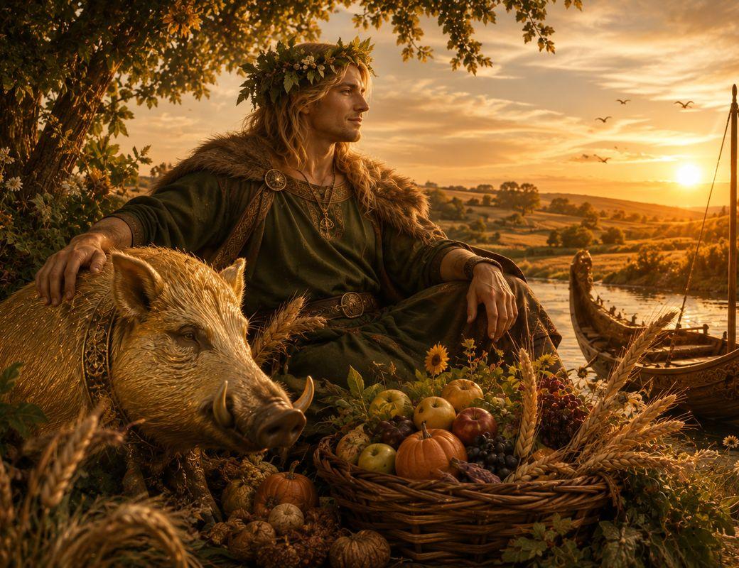 Illustration for The Archetype of Freyr