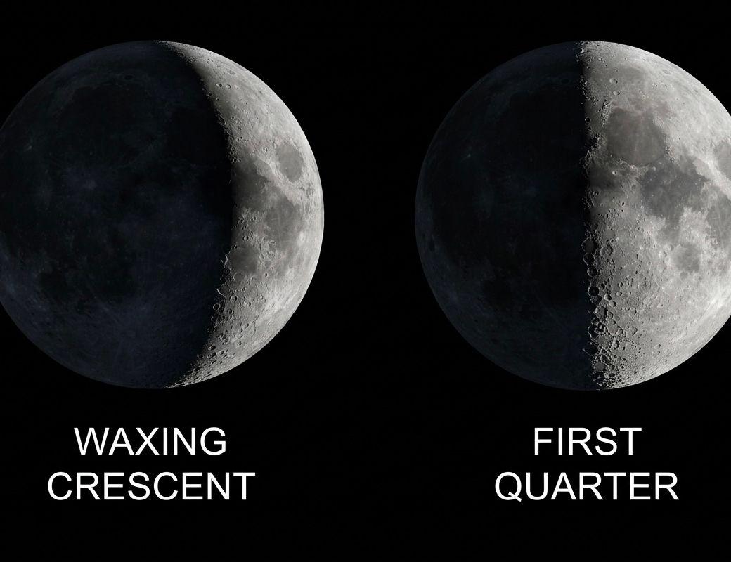 𝓦𝓪𝔁𝓲𝓷𝓰 𝓜𝓸𝓸𝓷 𝓪𝓷𝓭 𝓕𝓲𝓻𝓼𝓽 𝓠𝓾𝓪𝓻𝓽𝓮𝓻 🌒🌓