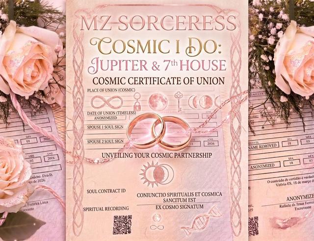 Cosmic I Do • Jupiter & Your 7th House 👰🏻‍♀️💍