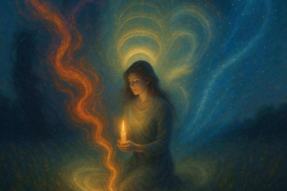 Illustration for Calling the Gods from the Pages