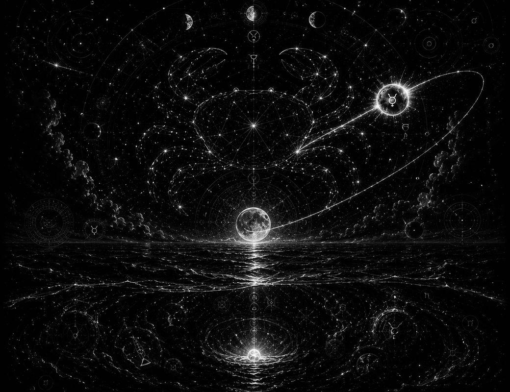 Illustration for MERCURY RETROGRADE IN CANCER