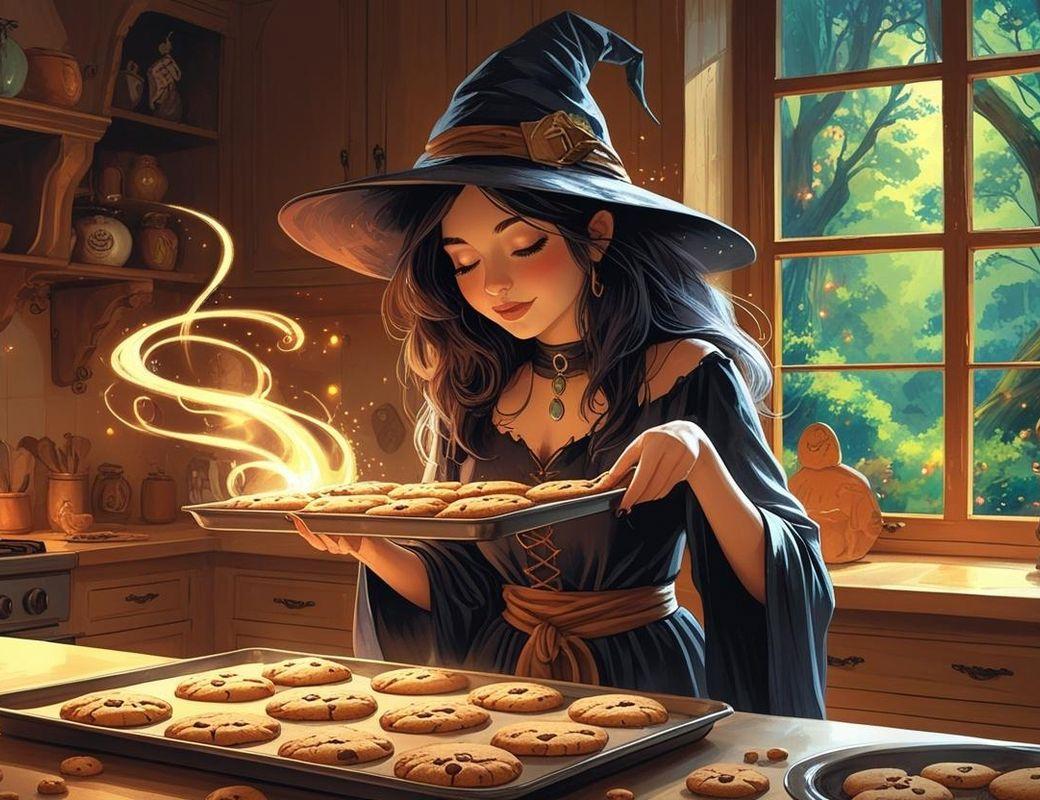Illustration for Apprentice Witch in the Kitchen