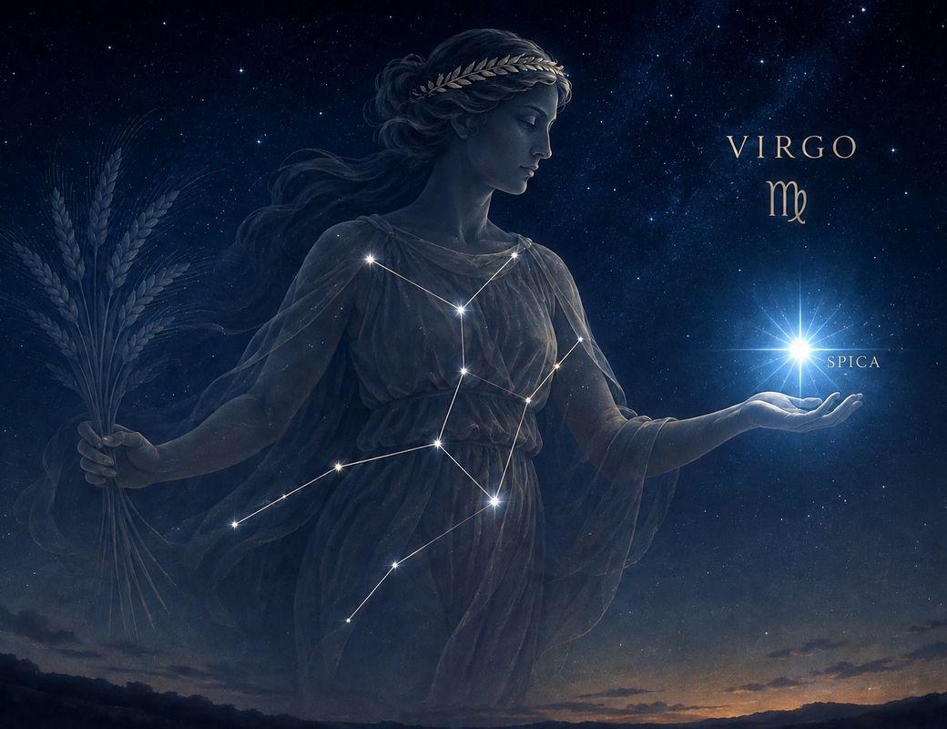 Spica: The Wheat Bearer of Virgo