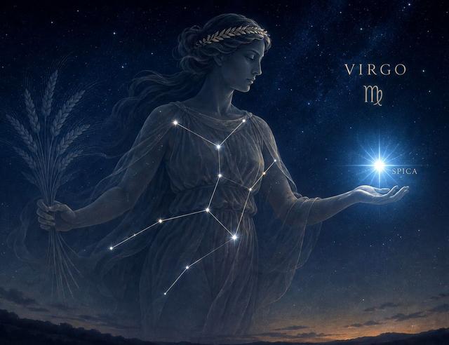 Spica: The Wheat Bearer of Virgo