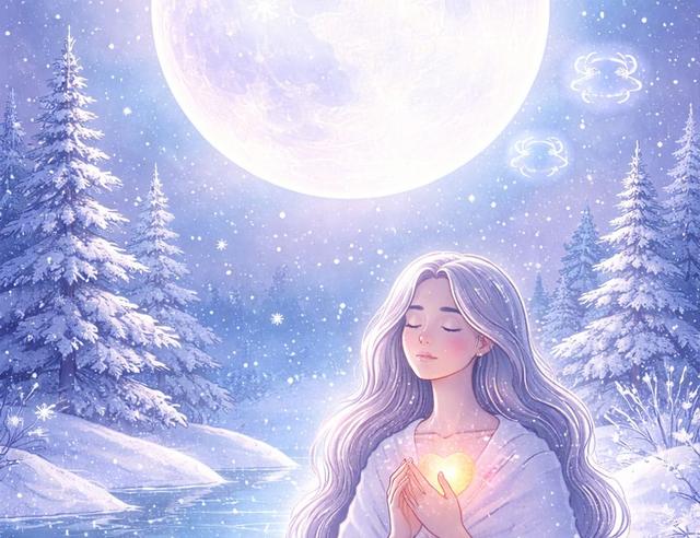 🌕 Snow Full Moon in Cancer