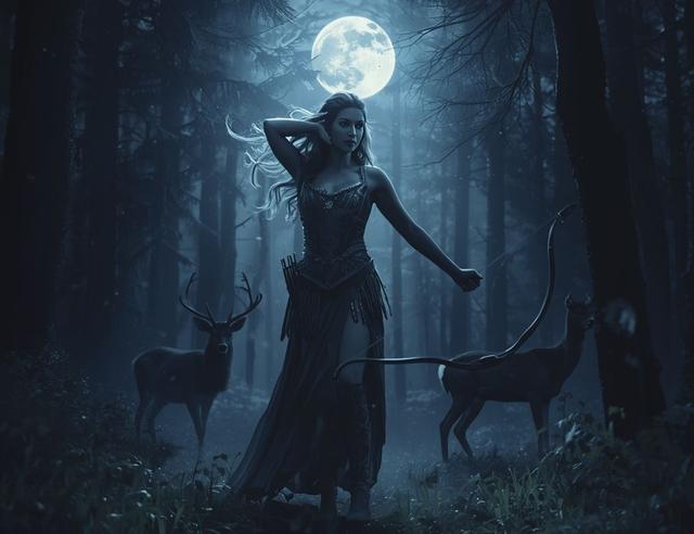 Artemis and the Wild Moon