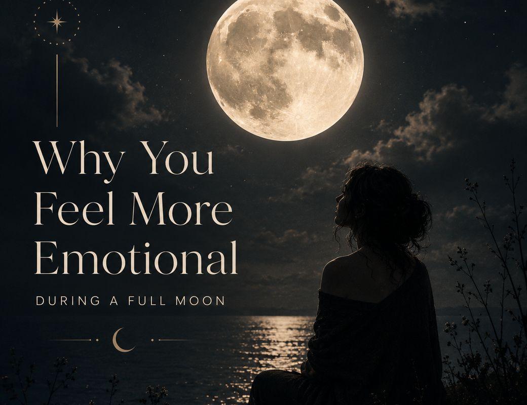 Illustration for Why You Feel More Emotional During a Full Moon