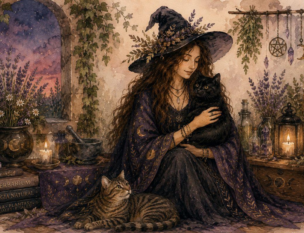 The Cat and the Magical World