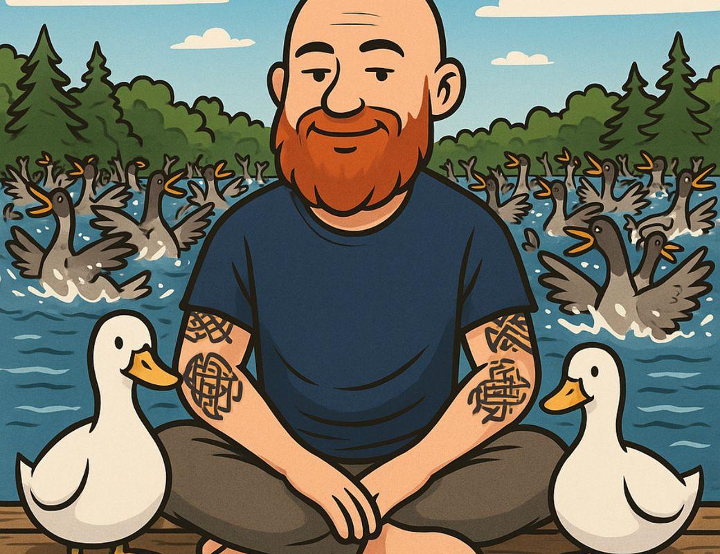Illustration for Me and the Ducks