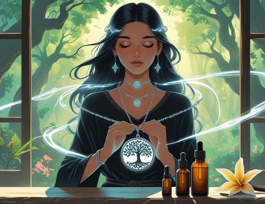 Illustration for Healing Perfumes: Stories of Oils and Daily Alchemy