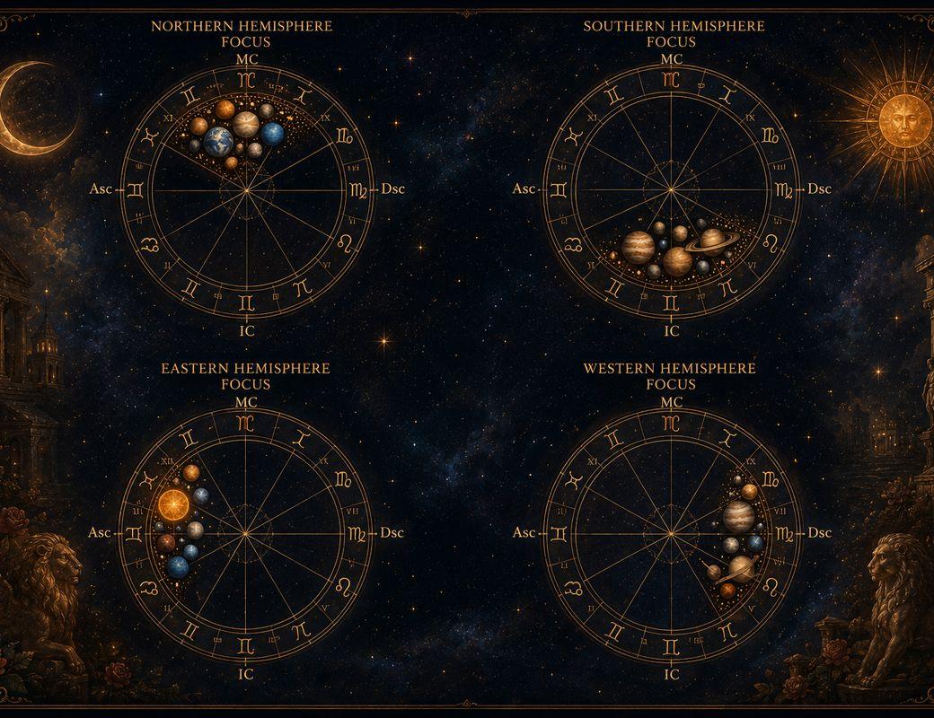 4 Types of People Based on the Natal Chart