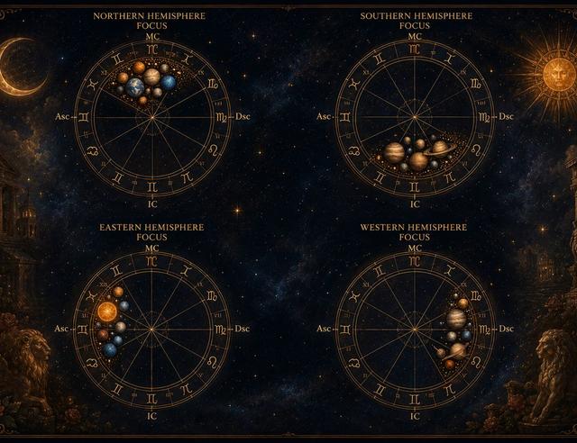 4 Types of People Based on the Natal Chart