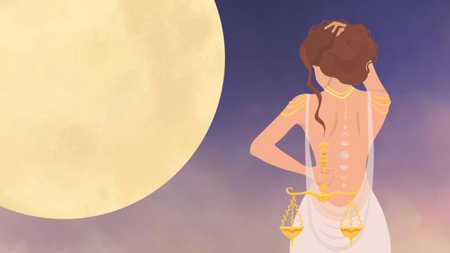 Under the Light of the Pink Full Moon ♎