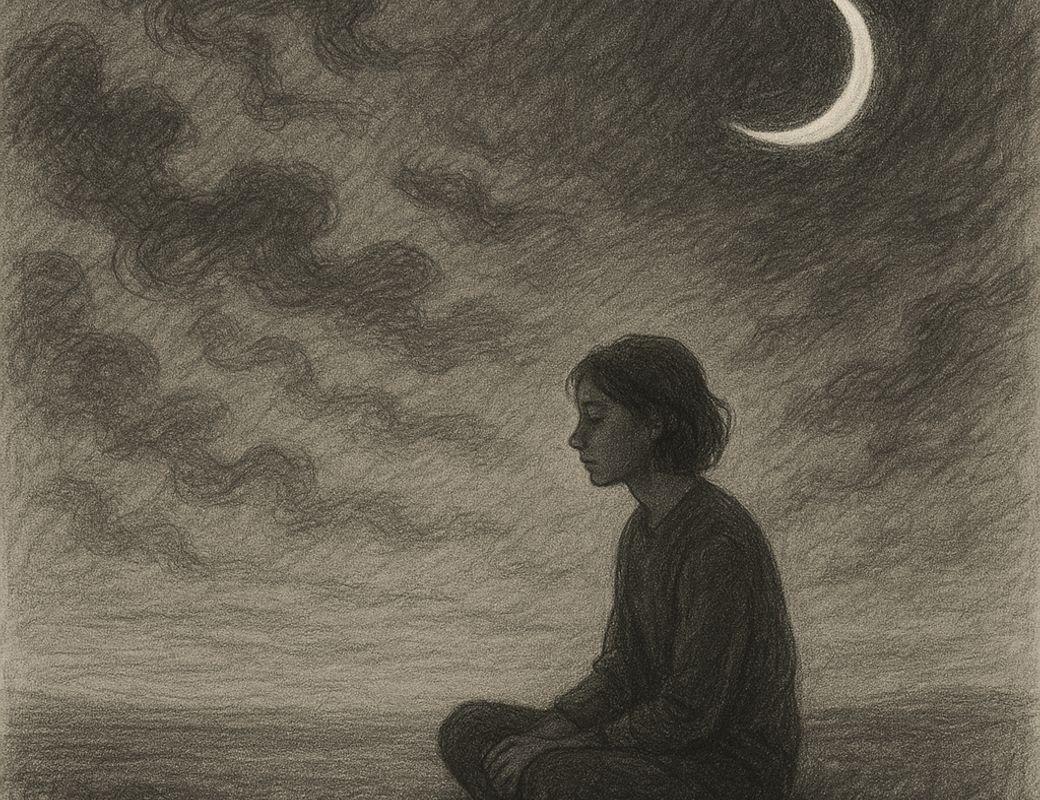 Illustration for 🌑 Lunar silence (November 22–28): inner space expands