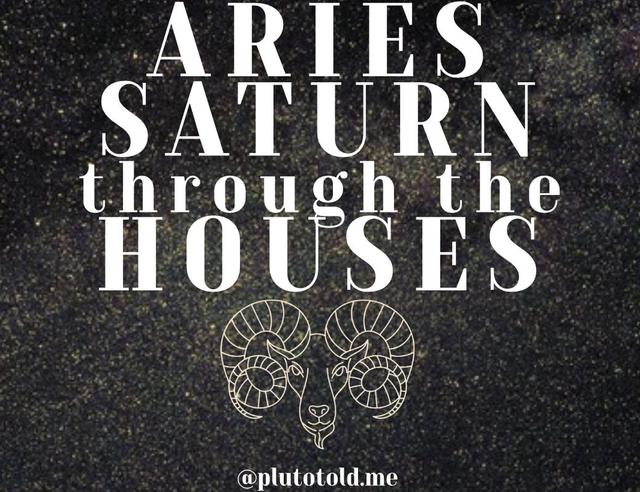 Saturn in Aries Through the Houses: Where Fire Demands Form