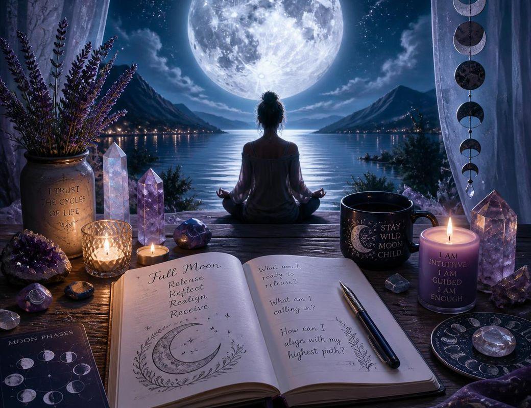 Illustration for 🌕 Lunar Rituals: Scientific or Mystical?