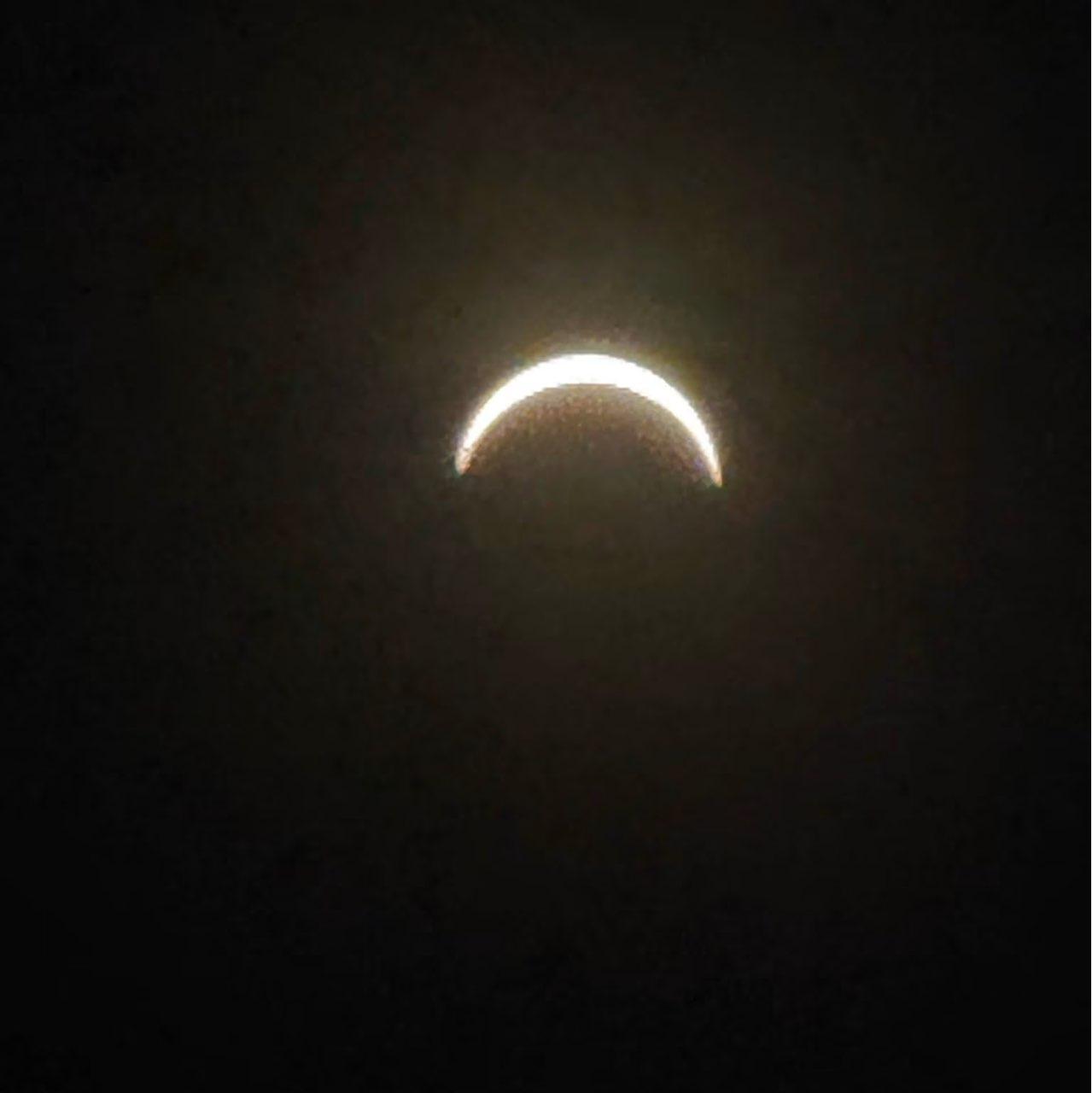 The Moon over Kluisbergen, België — new moon, Lunar Day 1