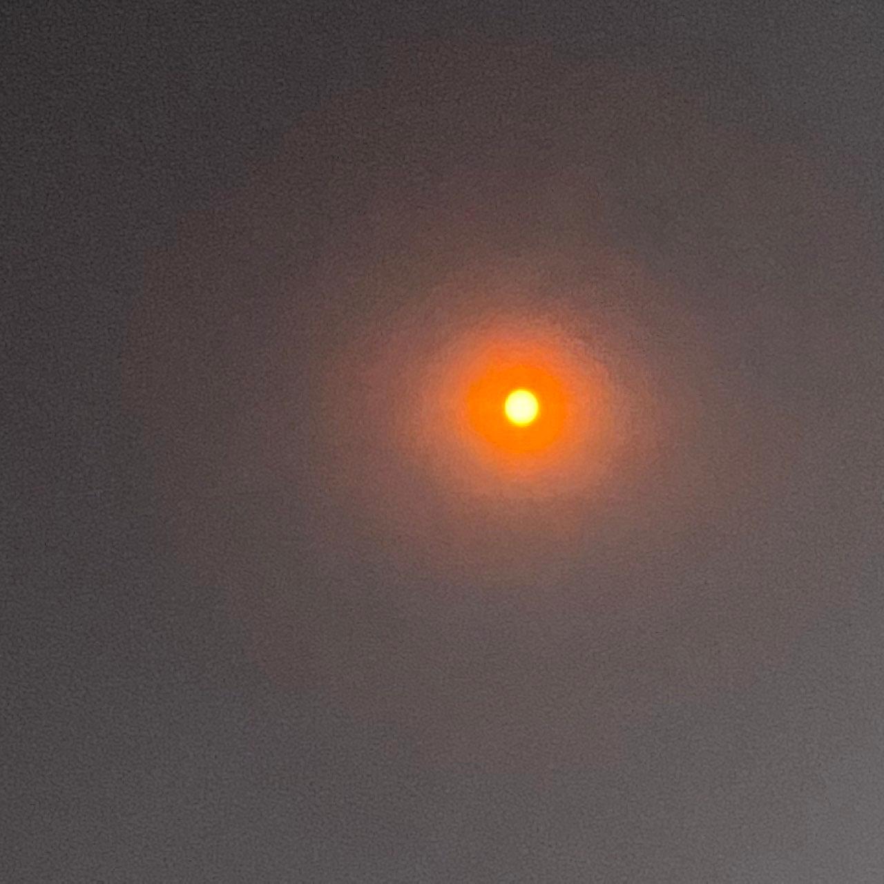 The Moon over Halifax, Canada — new moon, Lunar Day 30