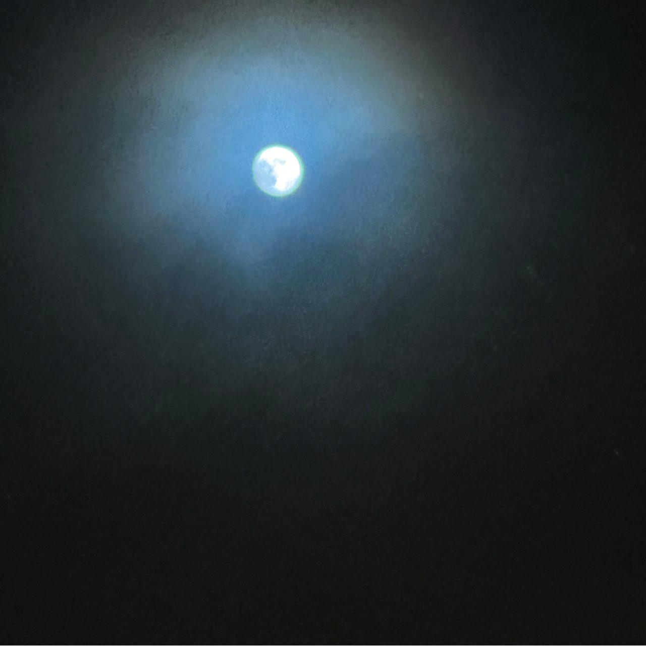 The Moon over Örebro, Sverige — full moon, Lunar Day 14