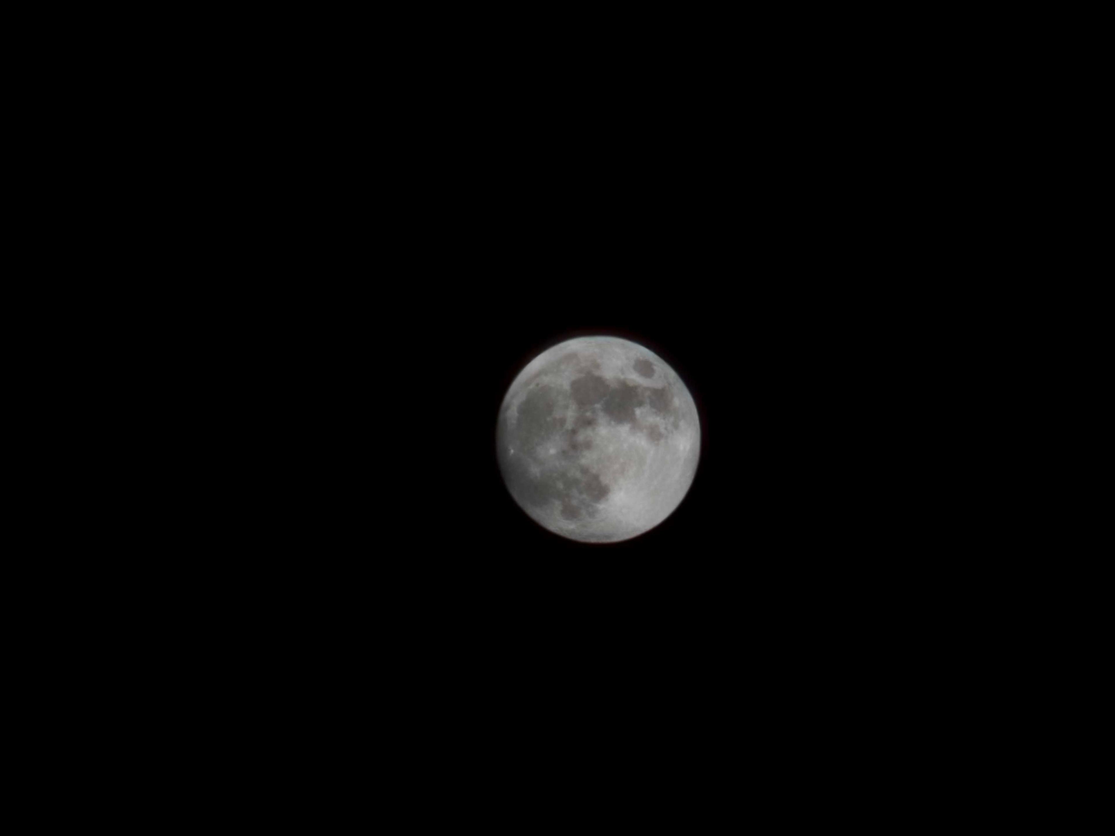 The Moon over Schramberg, Germany — full moon, Lunar Day 14