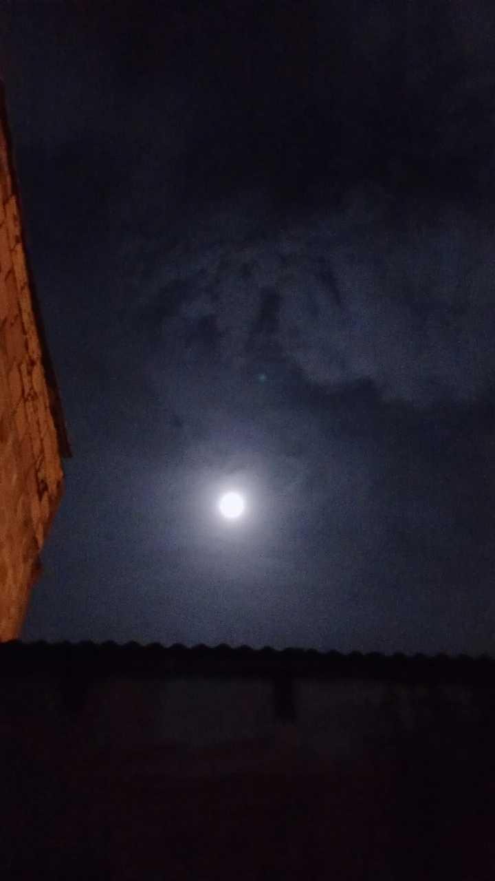 The Moon over Posadas, Argentina — full moon, Lunar Day 15