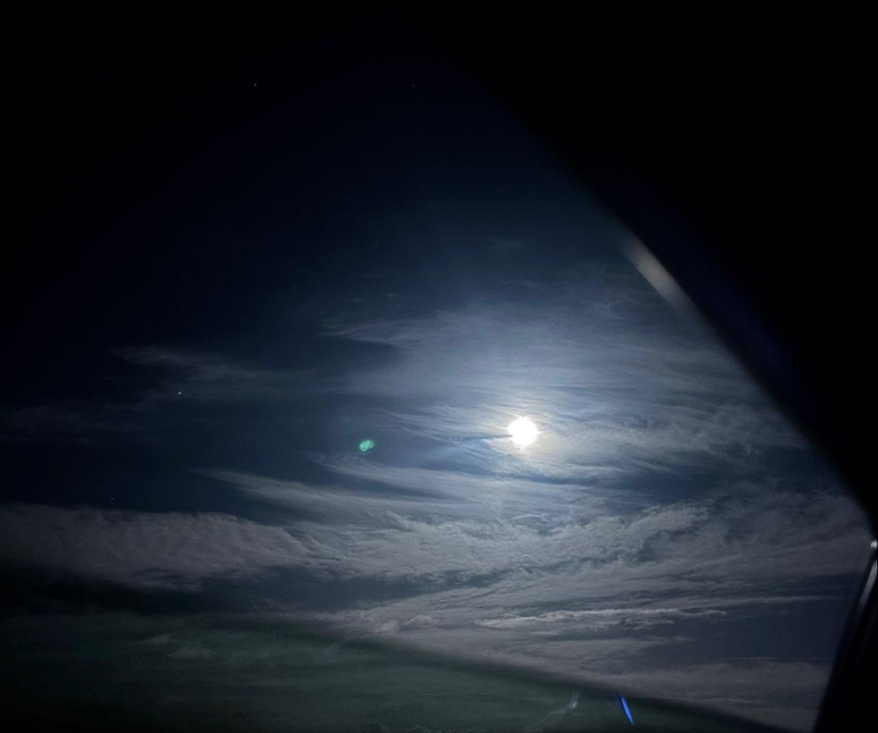 The Moon over Sciacca, Italia — full moon, Lunar Day 15
