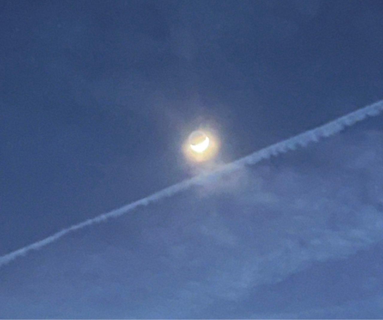 The Moon over Fleury-Mérogis, France — full moon, Lunar Day 16