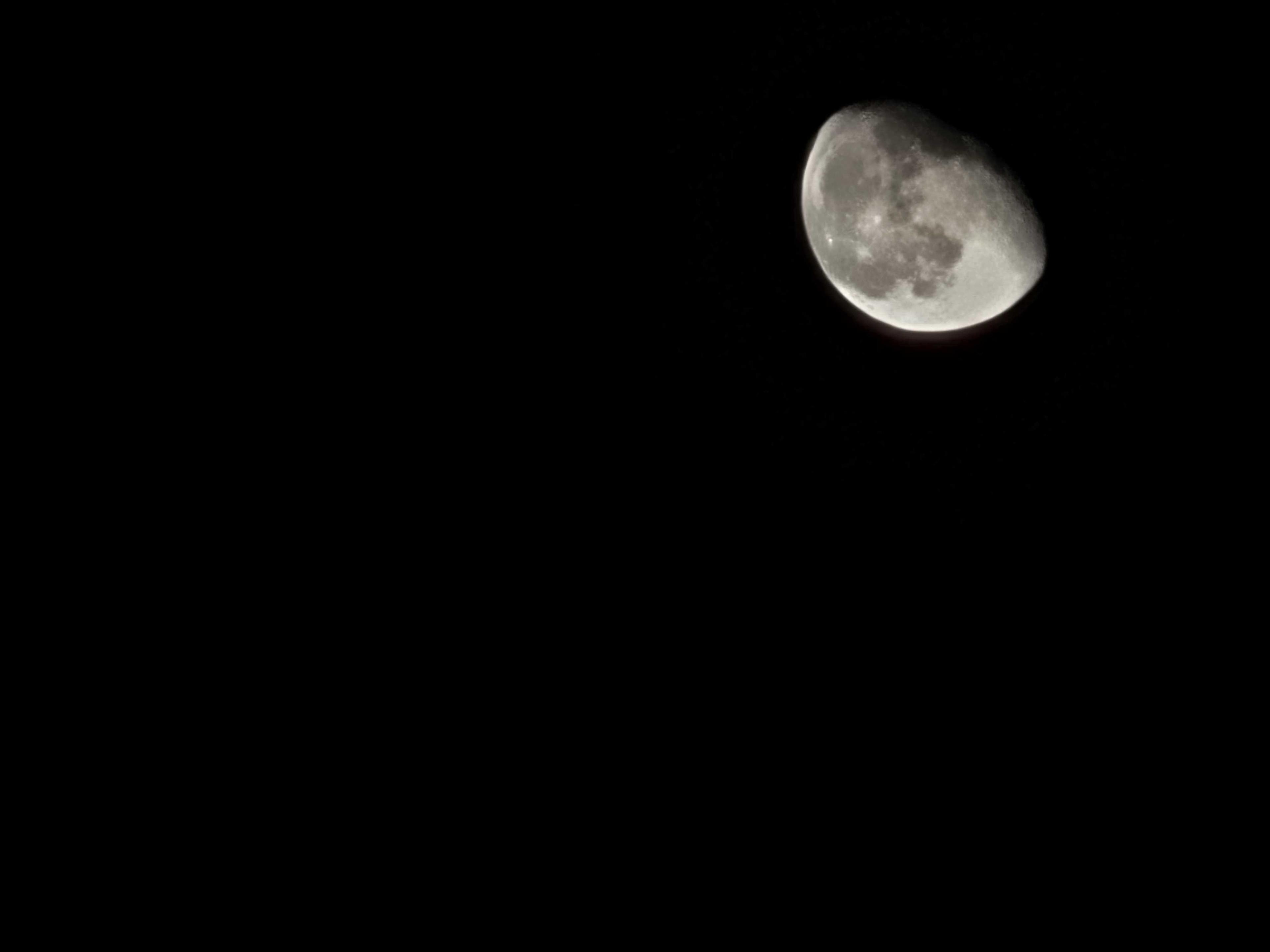 The Moon over Ocean City, United States — waning gibbous, Lunar Day 20