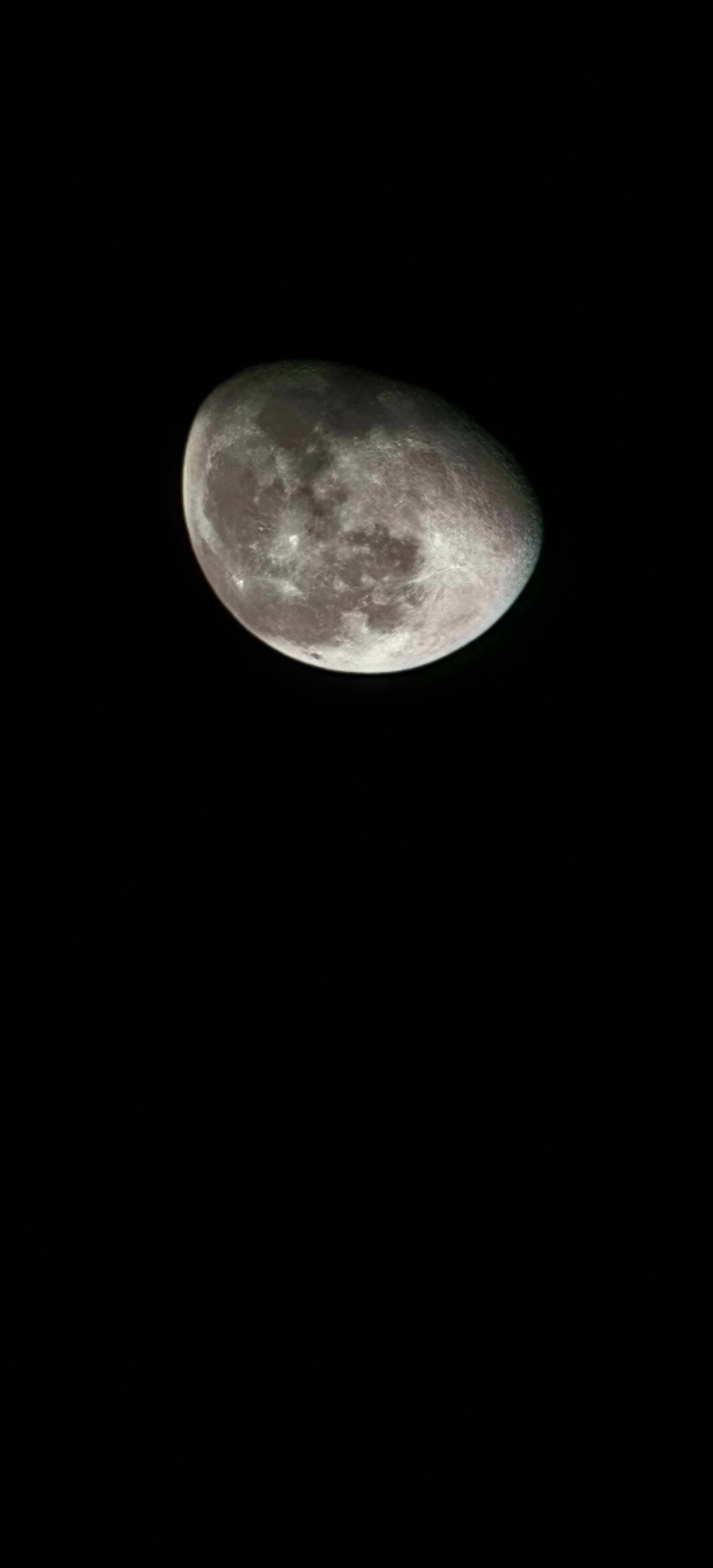 The Moon over New Delhi, India — last quarter, Lunar Day 23