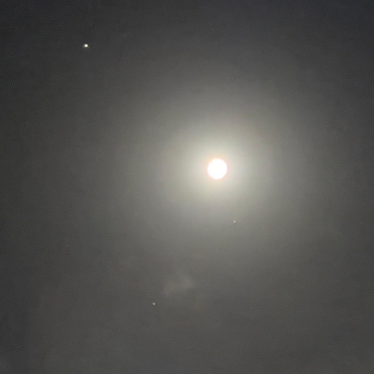The Moon over Shepparton, Australia — full moon, Lunar Day 13