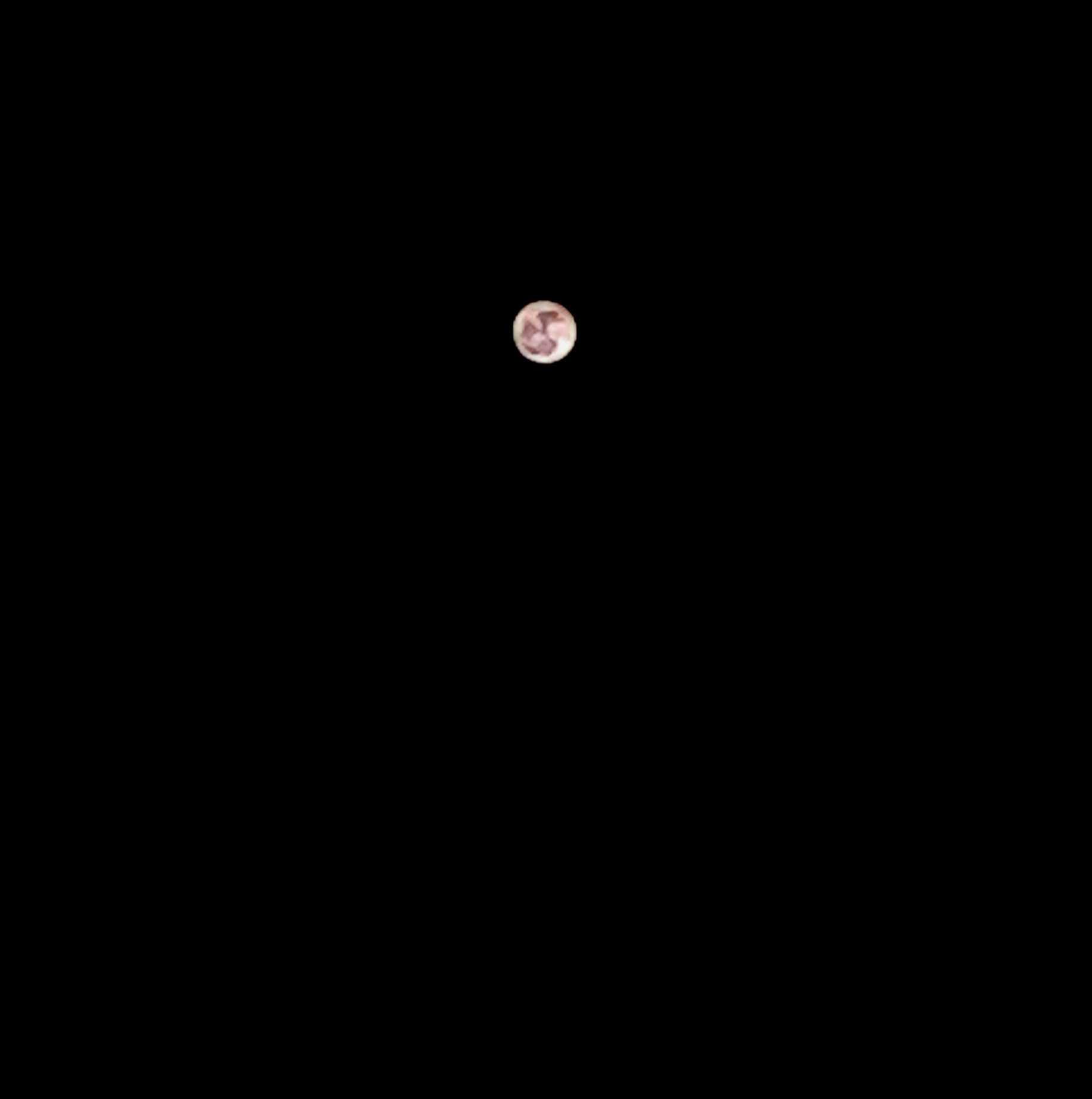 The Moon over Mosquera, Colombia — full moon, Lunar Day 17