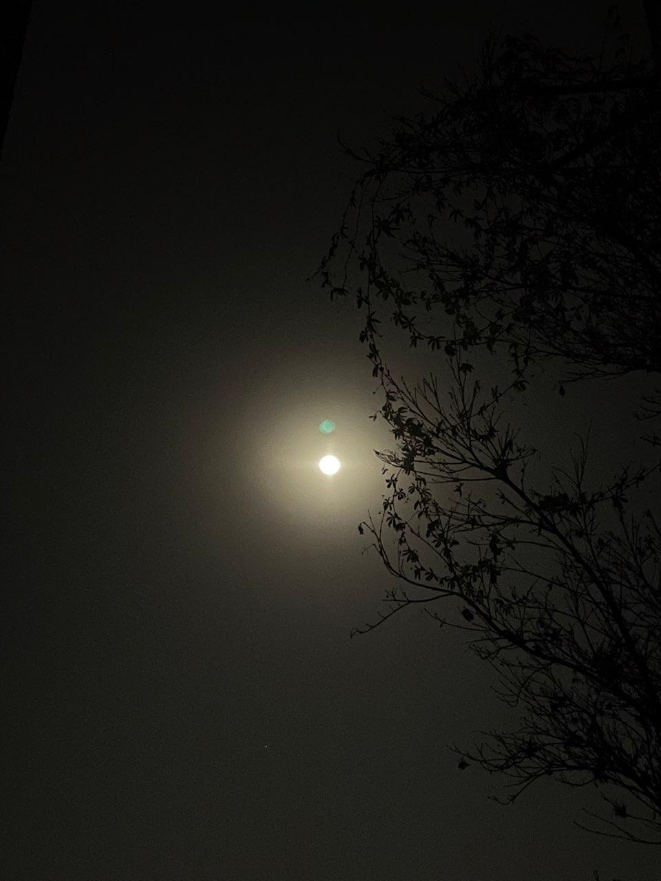 The Moon over Municipalidad de San Miguel De Tucuman, Argentina — full moon, Lunar Day 15