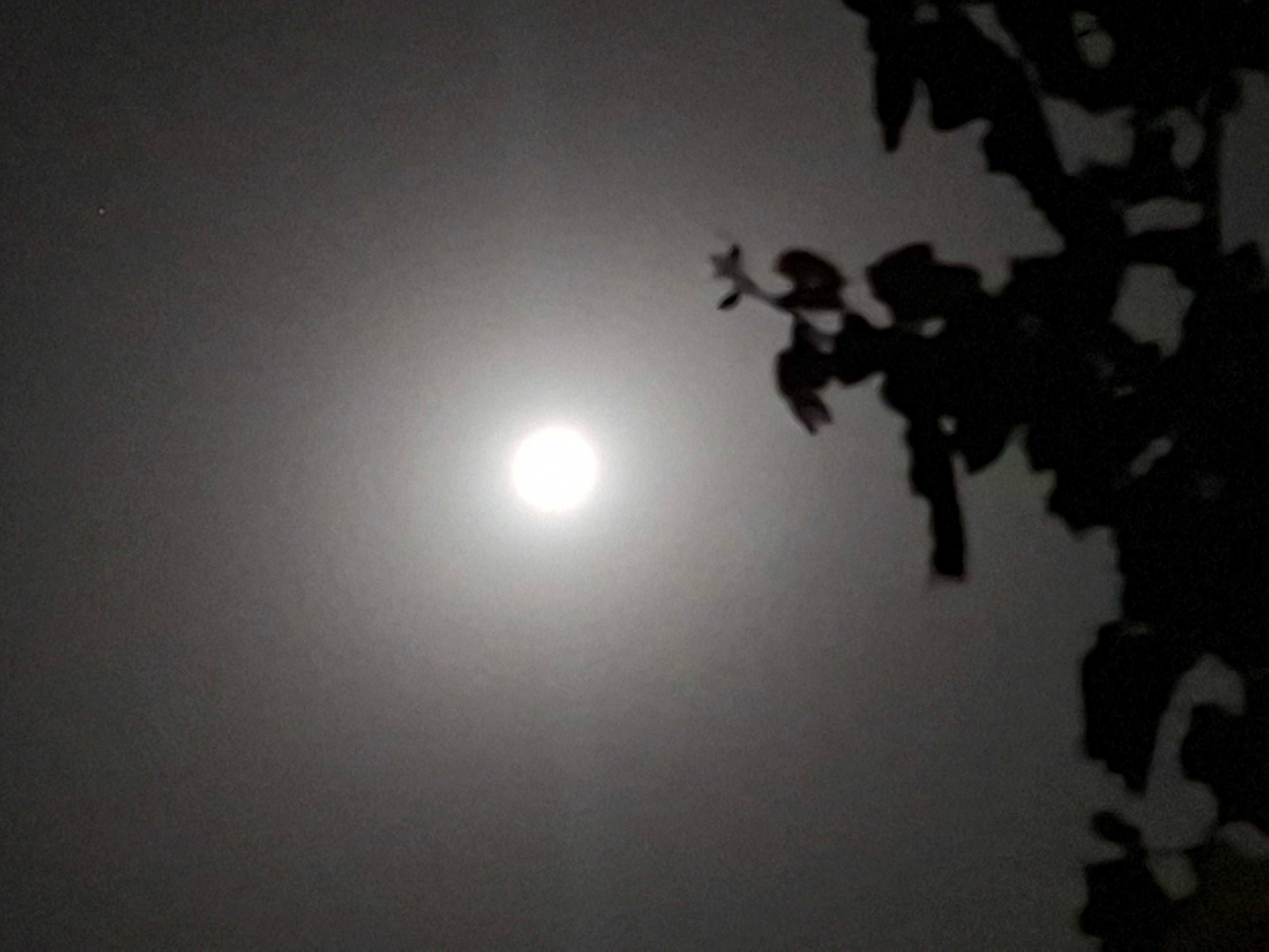 The Moon over Quetta, Pakistan — full moon, Lunar Day 16
