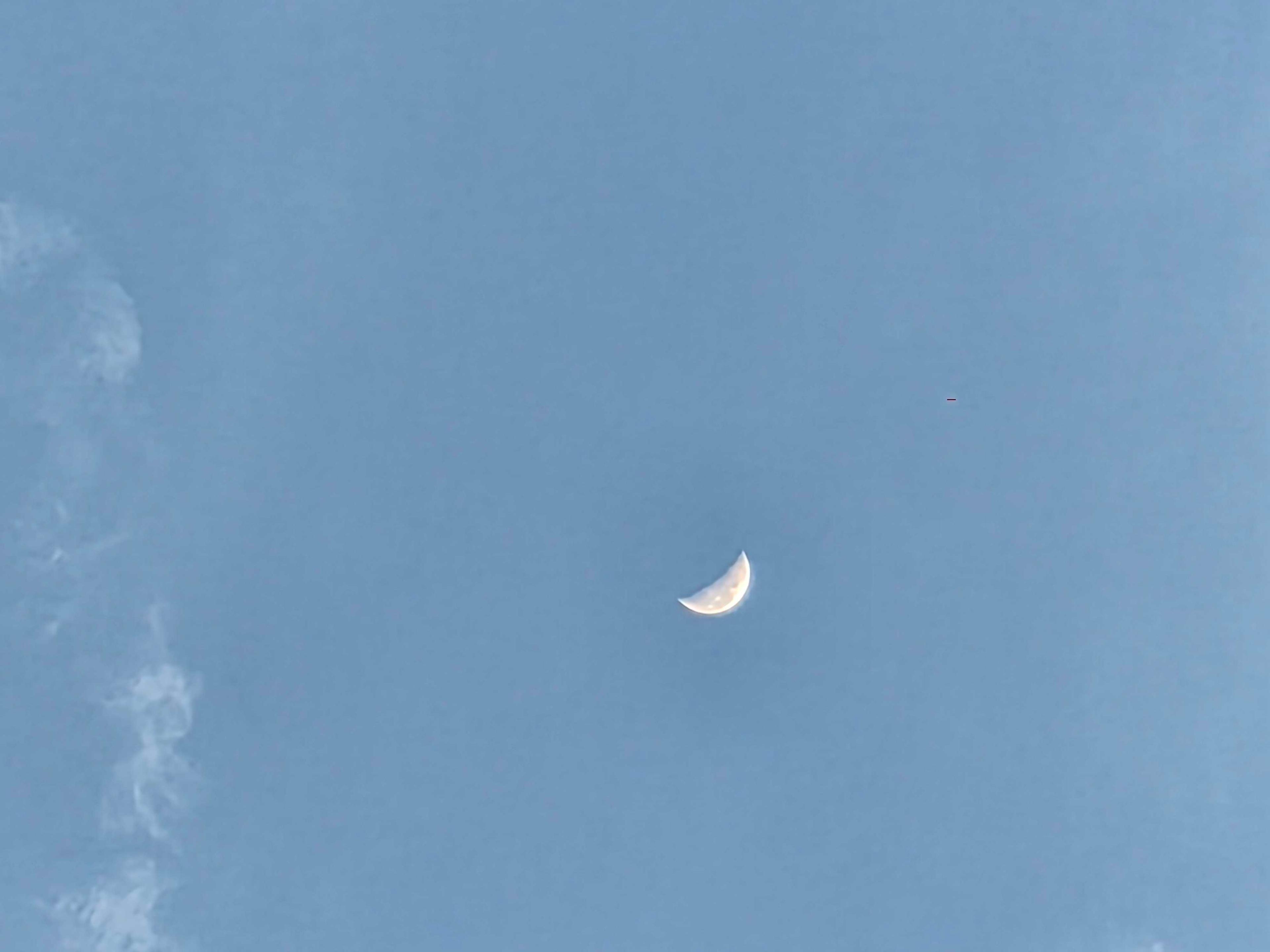 The Moon over McKinleyville, United States — last quarter, Lunar Day 24