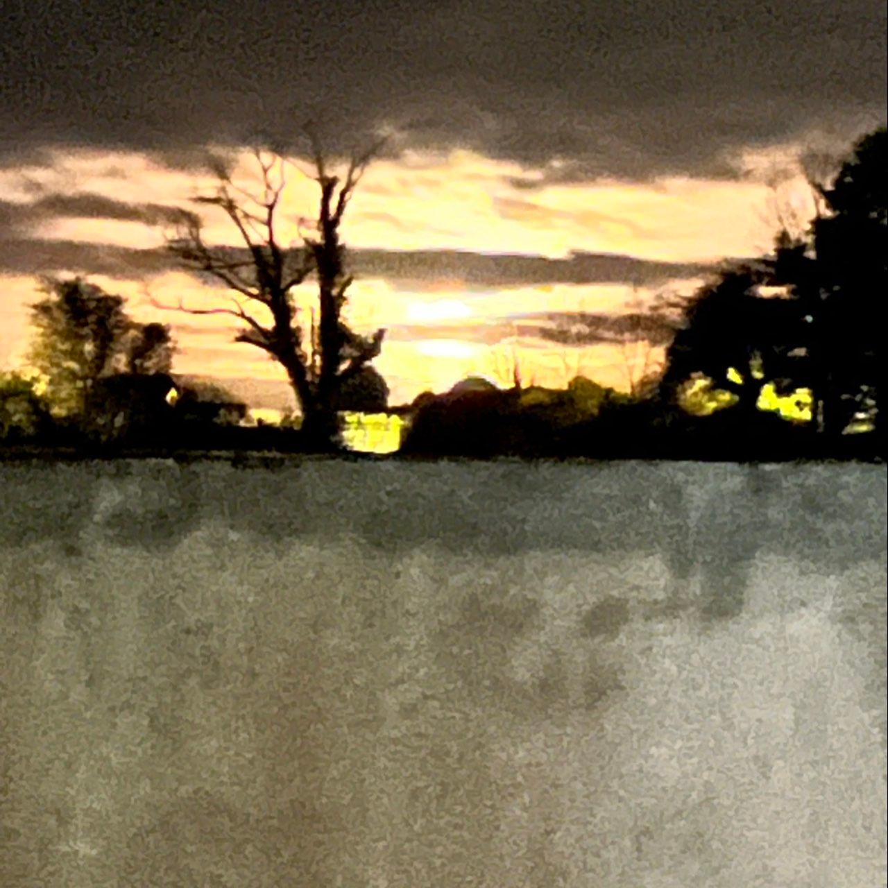 The Moon over Co. Galway, Ireland — full moon, Lunar Day 14