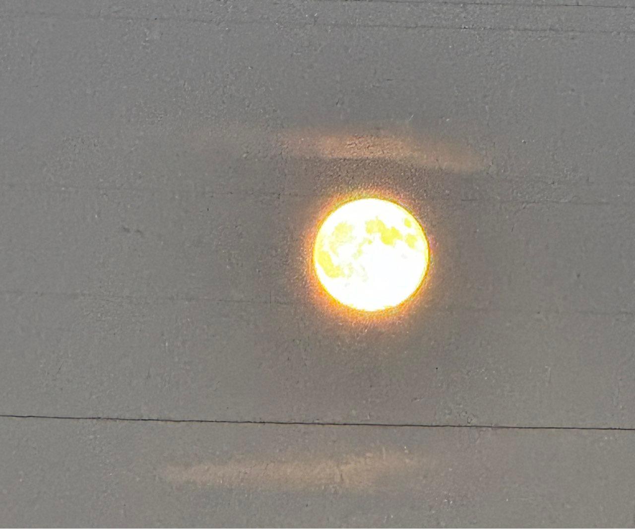 The Moon over Cobalt, Canada — full moon, Lunar Day 16