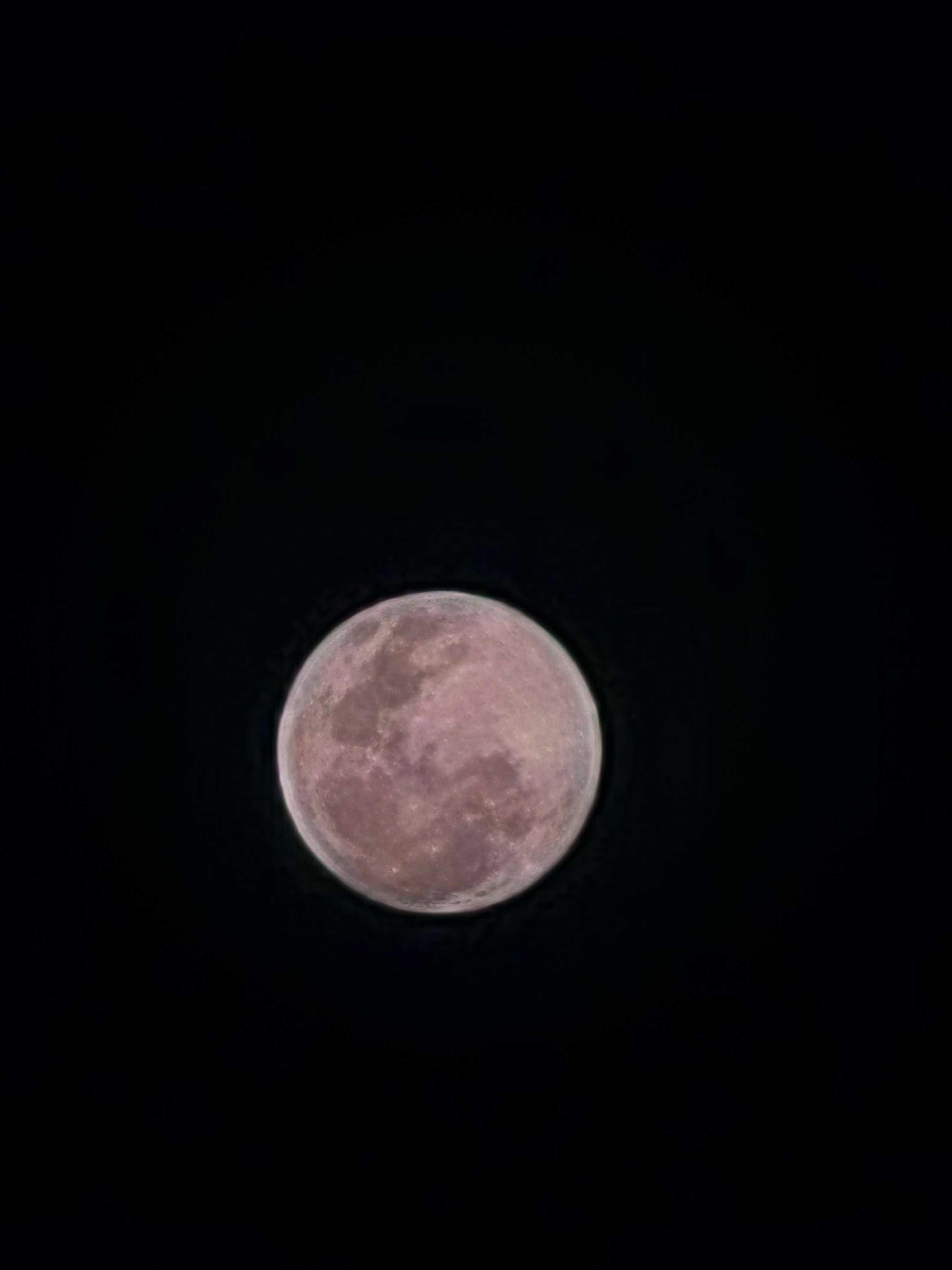 The Moon over South Africa — full moon, Lunar Day 16