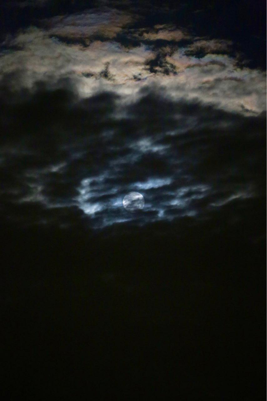 The Moon over Garphyttan, Sverige — full moon, Lunar Day 15