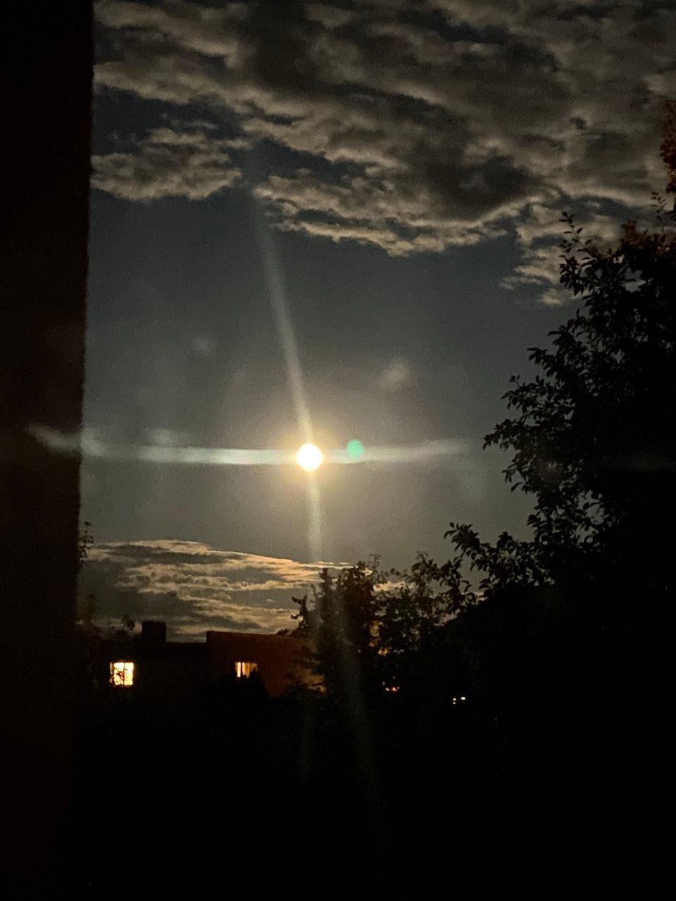 The Moon over Kolín, Czechia — full moon, Lunar Day 16