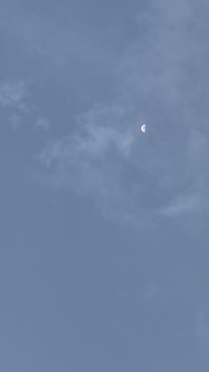 The Moon over Nueva Carteya, España — last quarter, Lunar Day 22