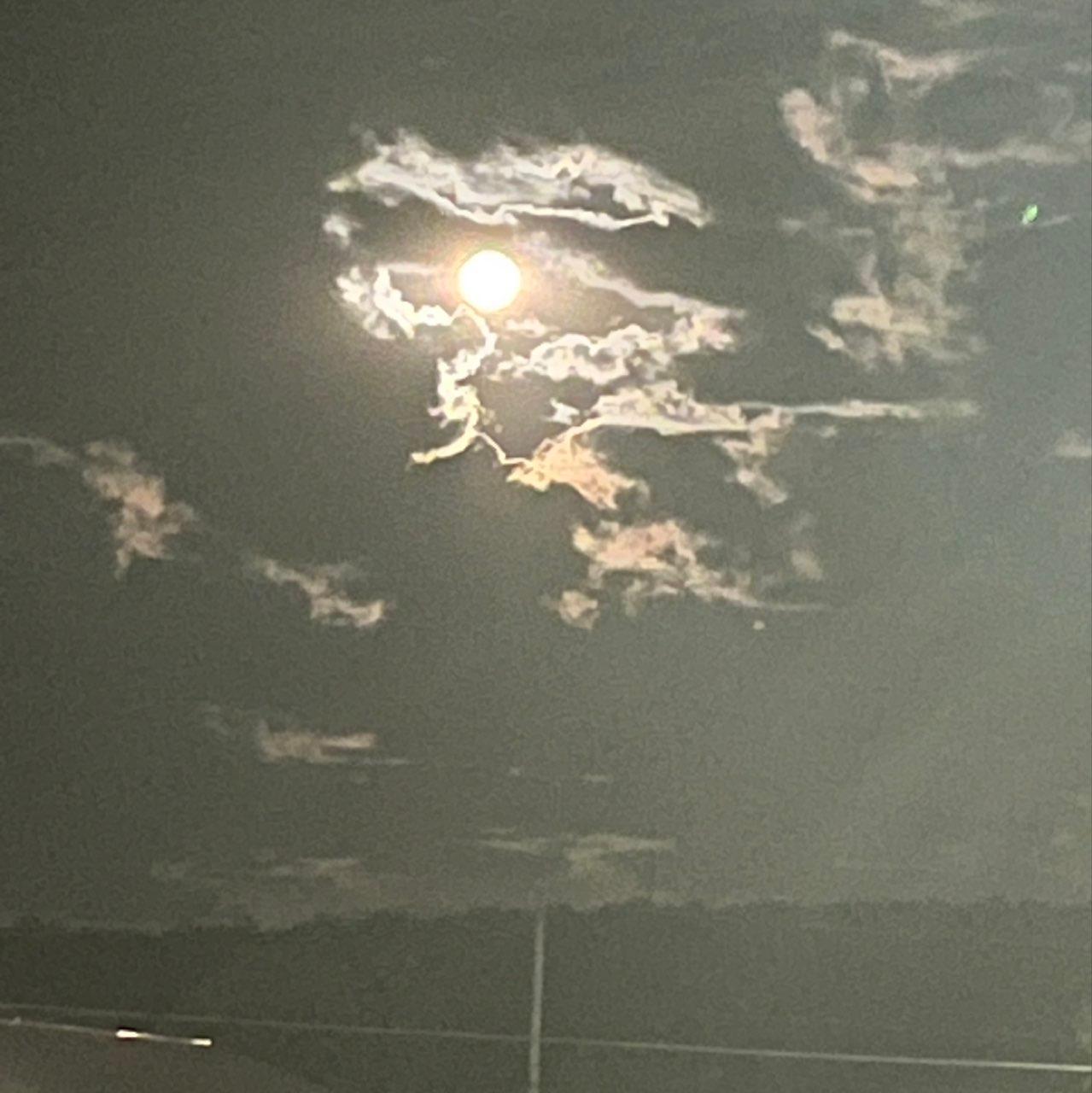 The Moon over Shenandoah, United States — full moon, Lunar Day 16