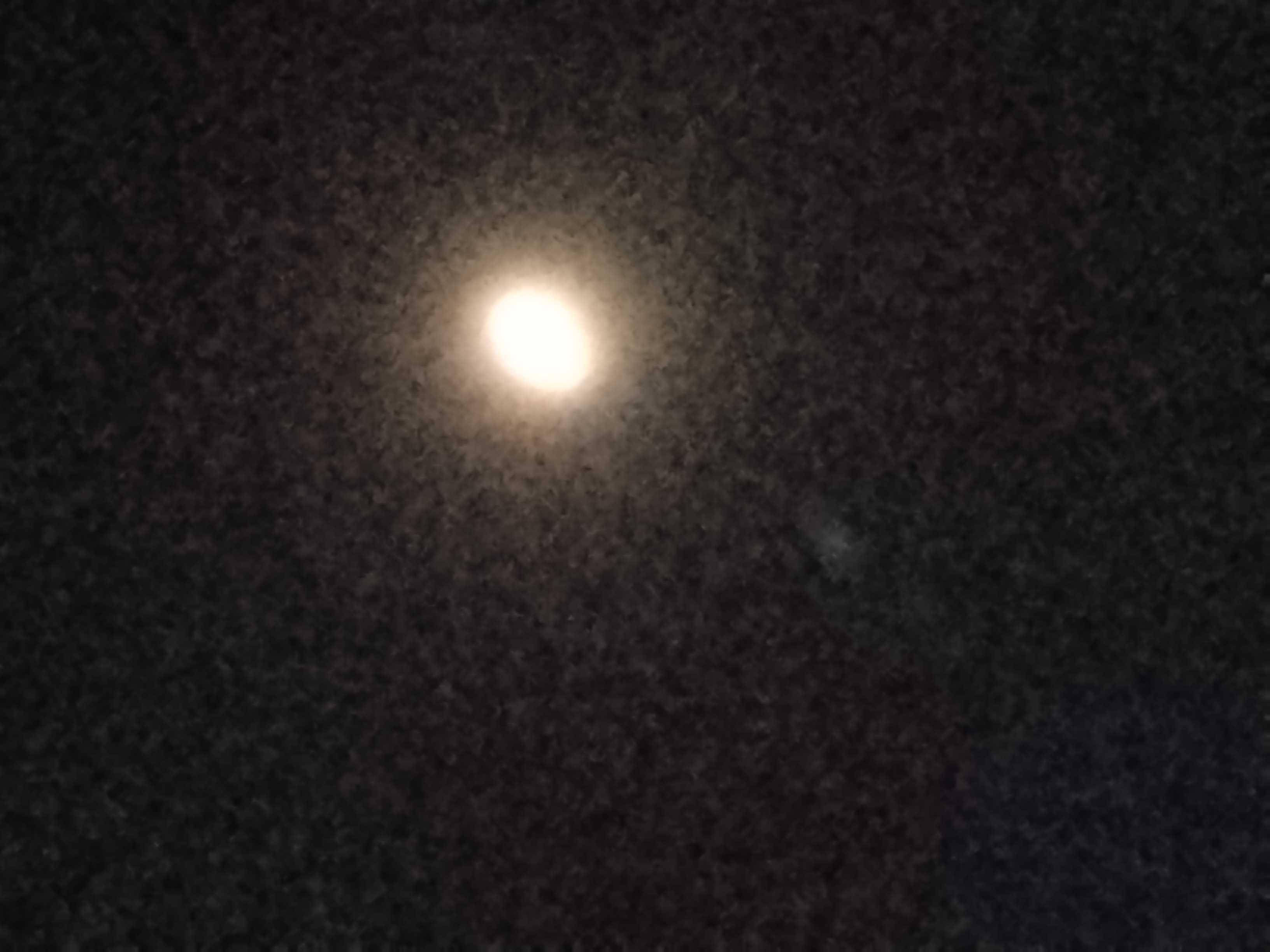 The Moon over El-Bostan, Egypt — waxing gibbous, Lunar Day 10