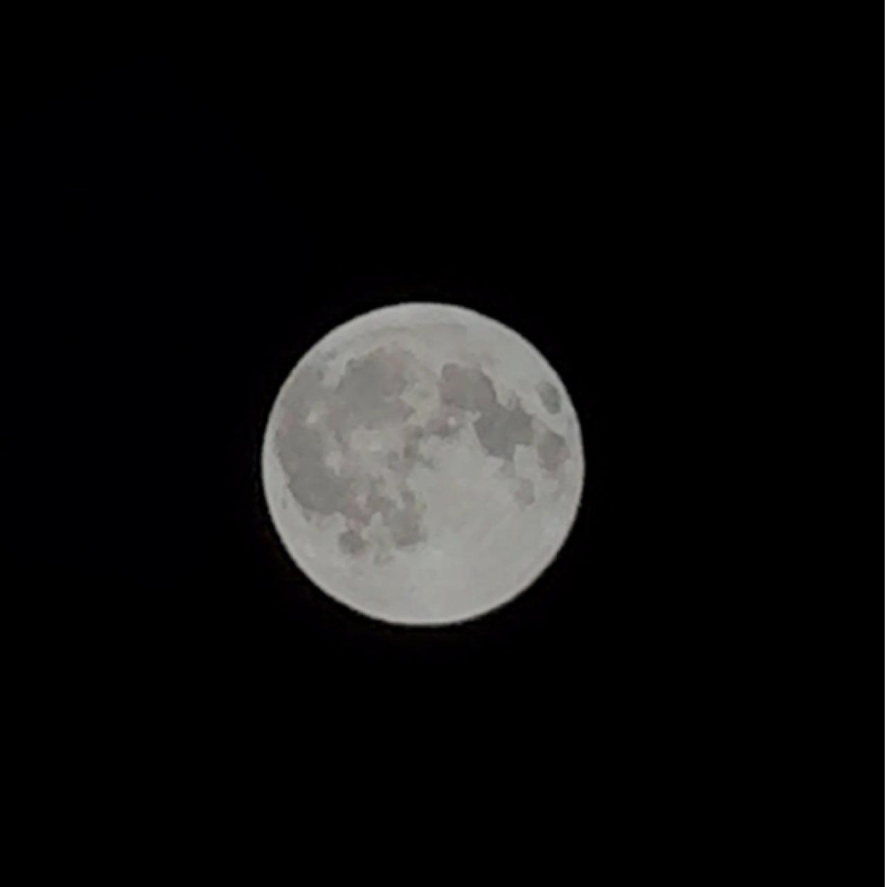 The Moon over Cardiff, United Kingdom — full moon, Lunar Day 16