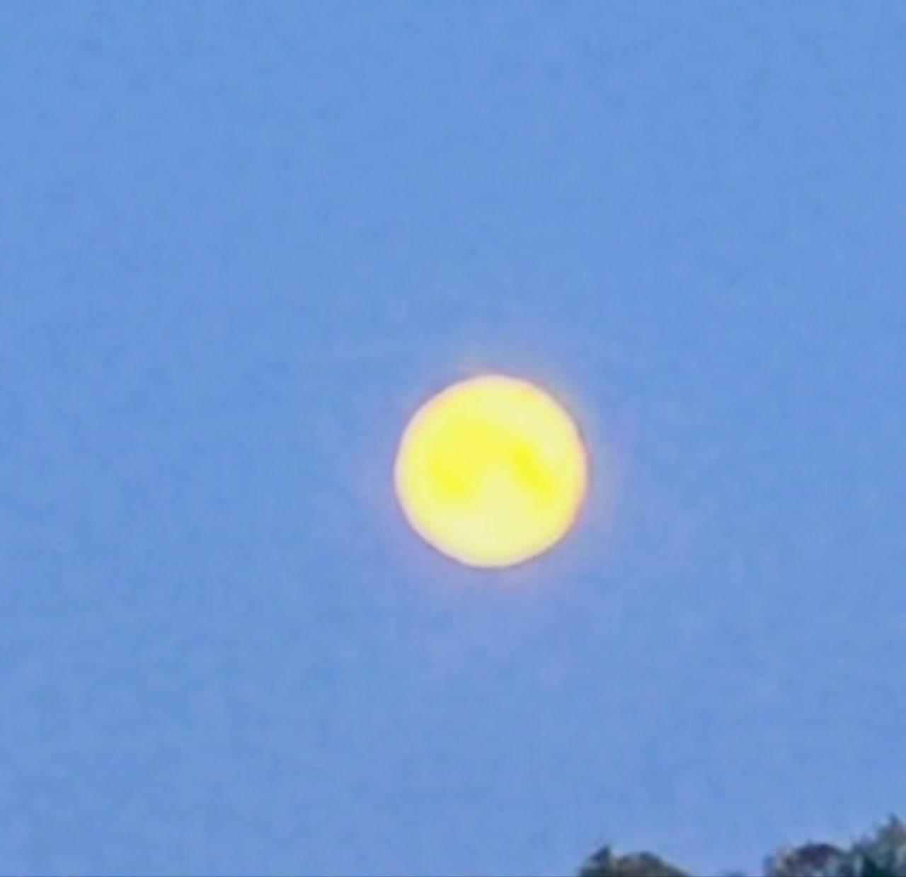 The Moon over Rossendale, United Kingdom — full moon, Lunar Day 15