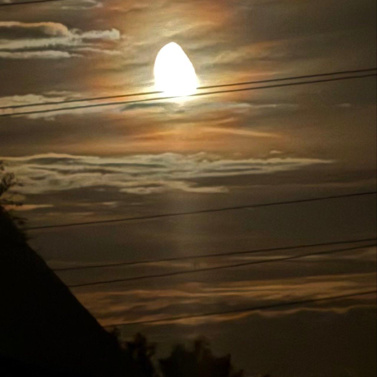 The Moon over Biberach an der Riß, Deutschland — last quarter, Lunar Day 22